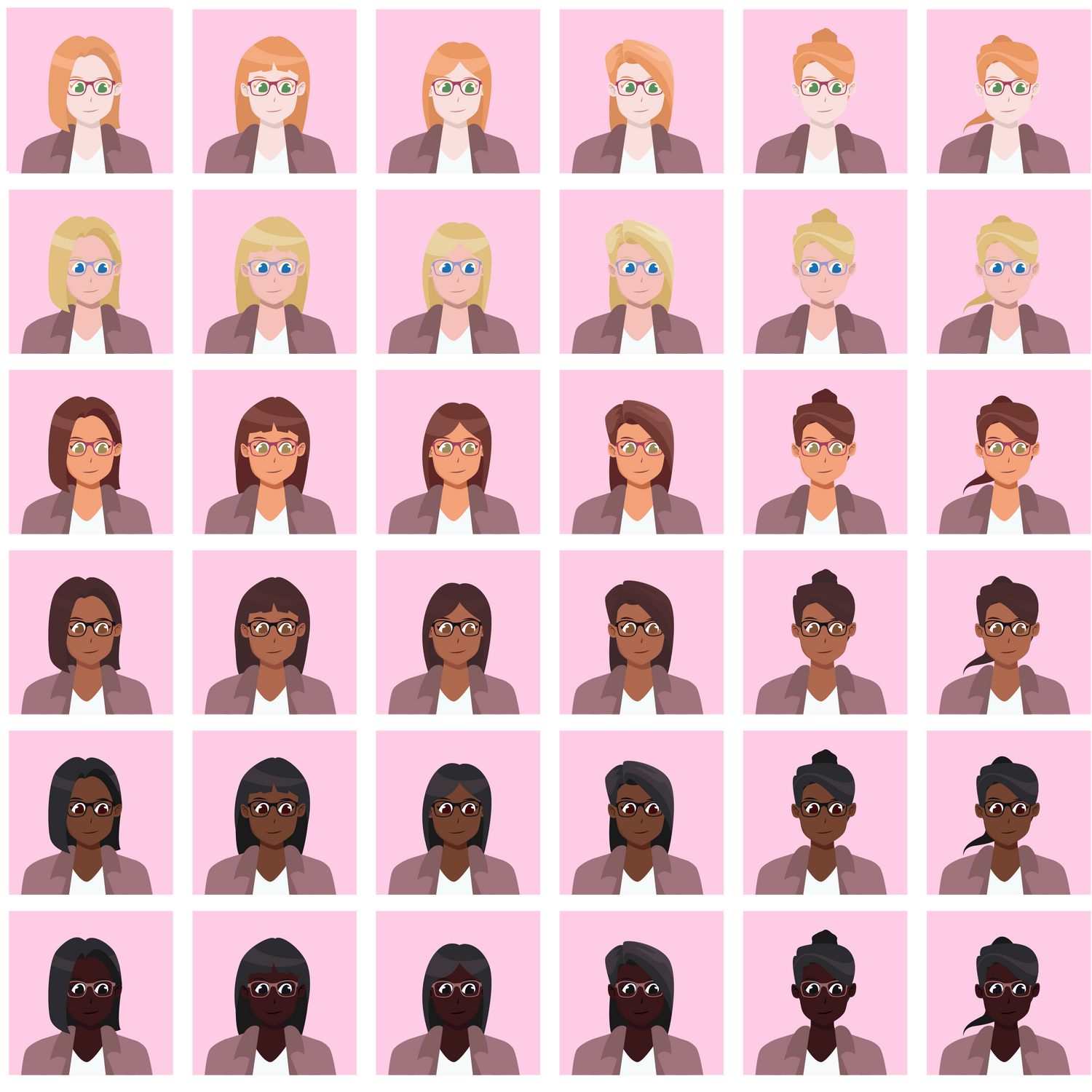 Avatar Builder | Adult Feminine