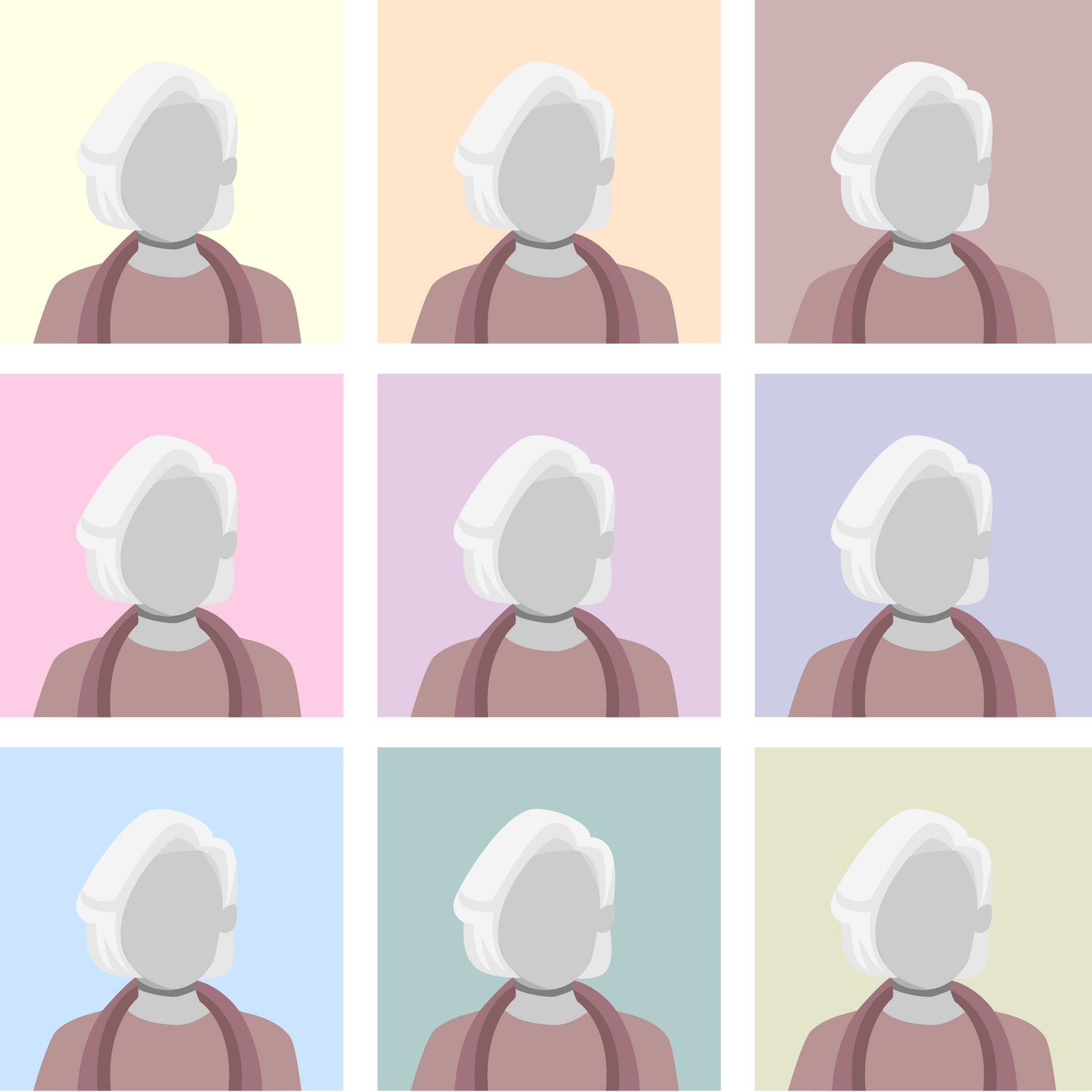 Avatar Placeholder | Senior Feminine